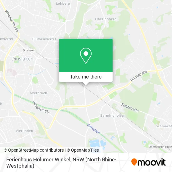 Карта Ferienhaus Holumer Winkel