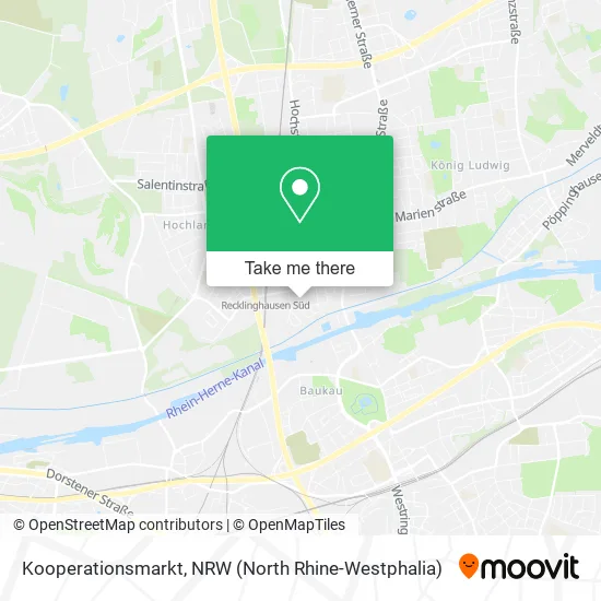 Карта Kooperationsmarkt