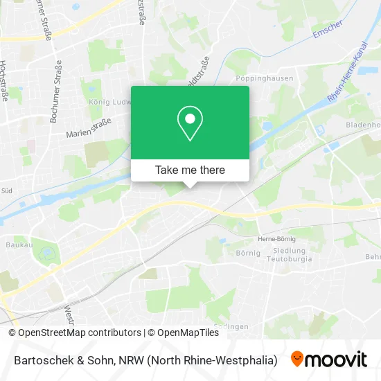 Карта Bartoschek & Sohn