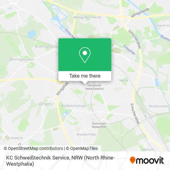 Карта KC Schweißtechnik Service