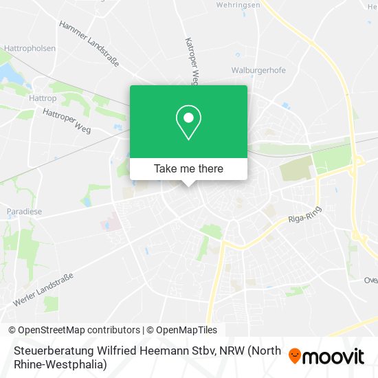 Steuerberatung Wilfried Heemann Stbv map