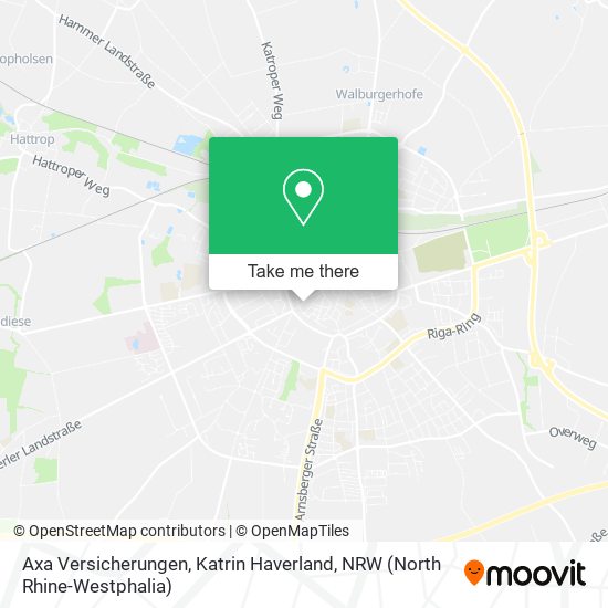 Axa Versicherungen, Katrin Haverland map