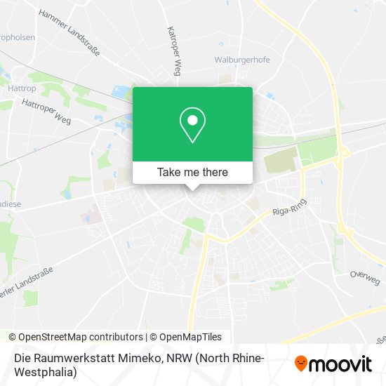 Die Raumwerkstatt Mimeko map