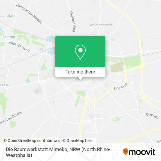 Карта Die Raumwerkstatt Mimeko