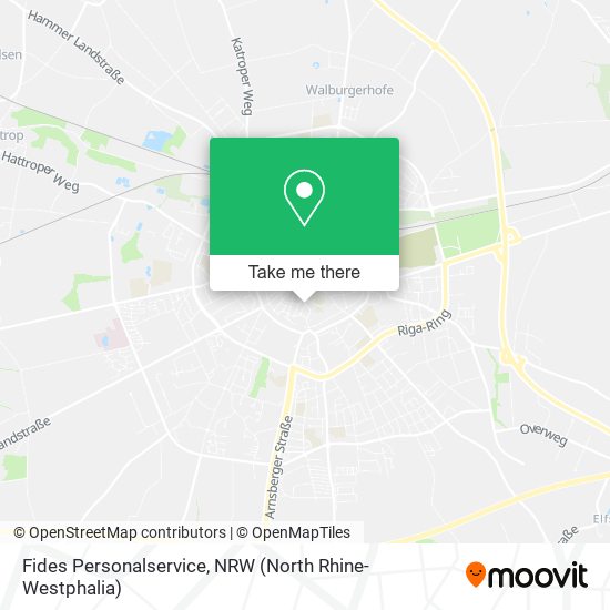 Fides Personalservice map