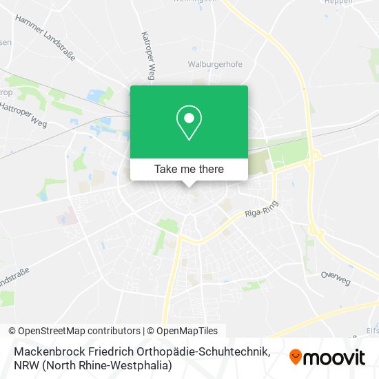 Mackenbrock Friedrich Orthopädie-Schuhtechnik map
