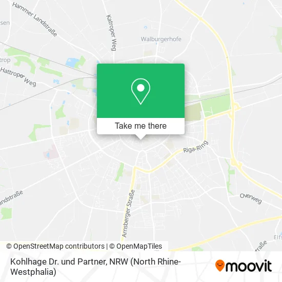 Kohlhage Dr. und Partner map