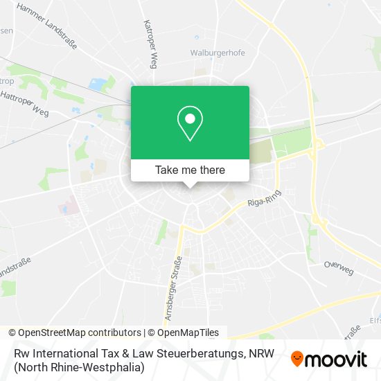 Rw International Tax & Law Steuerberatungs map
