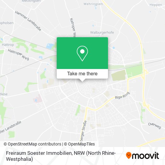 Freiraum Soester Immobilien map