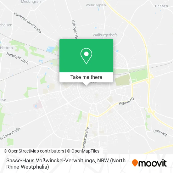 Карта Sasse-Haus Voßwinckel-Verwaltungs