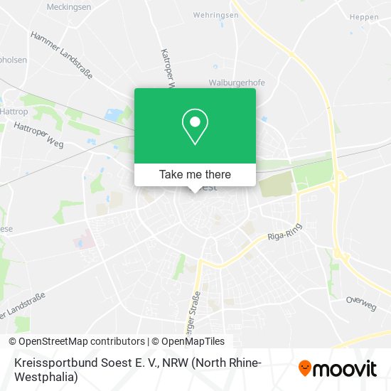 Kreissportbund Soest E. V. map