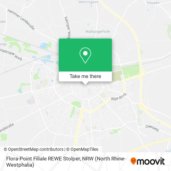 Карта Flora-Point Filiale REWE Stolper