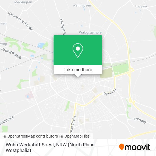 Карта Wohn-Werkstatt Soest