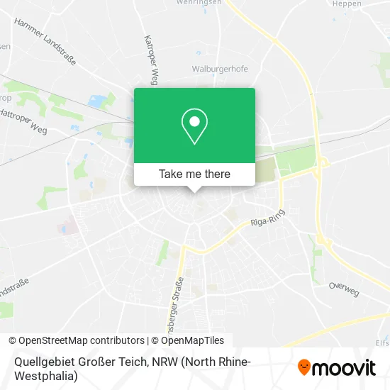Карта Quellgebiet Großer Teich