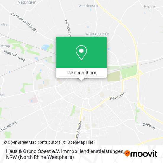 Haus & Grund Soest e.V. Immobiliendienstleistungen map