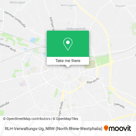 Карта RLH-Verwaltungs-Ug