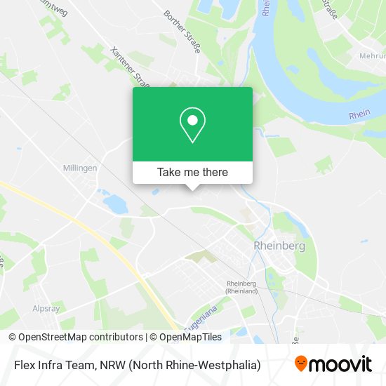 Flex Infra Team map