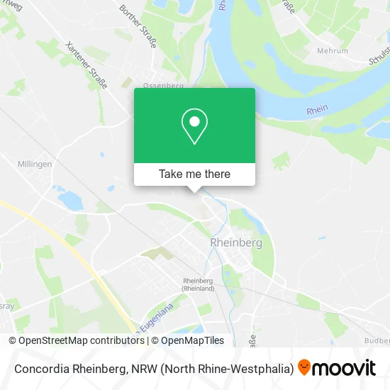 Карта Concordia Rheinberg