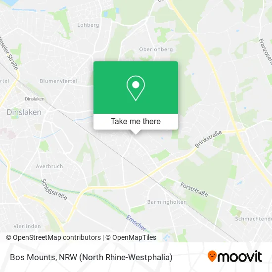 Карта Bos Mounts