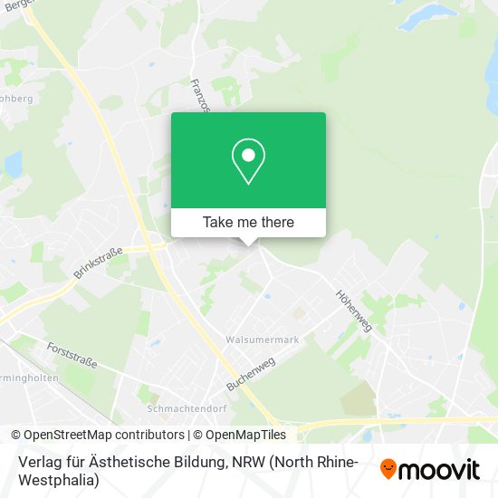 Verlag für Ästhetische Bildung map