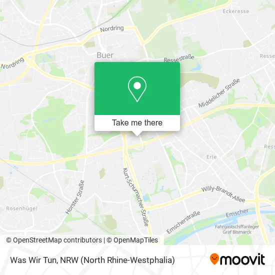 Карта Was Wir Tun