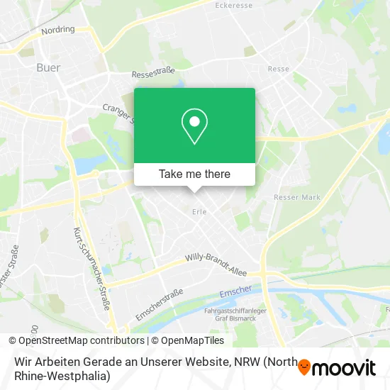Карта Wir Arbeiten Gerade an Unserer Website