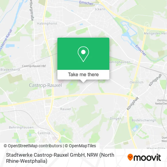 Stadtwerke Castrop-Rauxel GmbH map