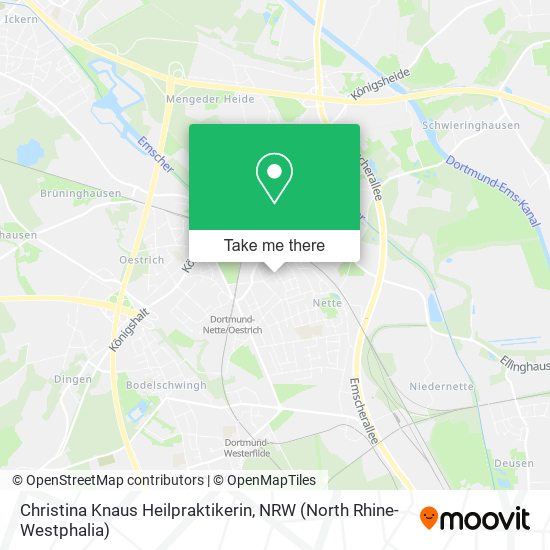 Christina Knaus Heilpraktikerin map