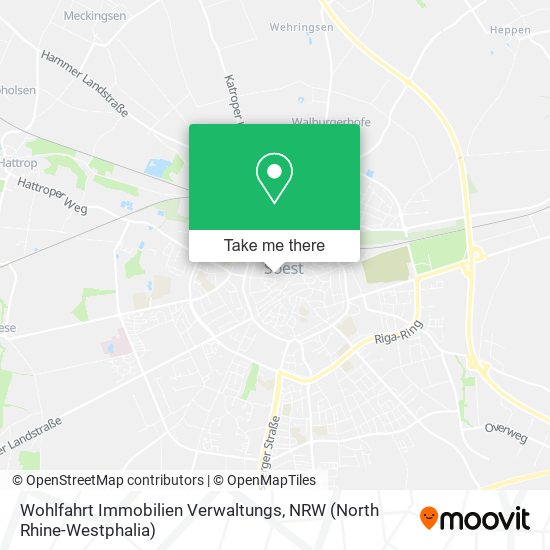 Wohlfahrt Immobilien Verwaltungs map