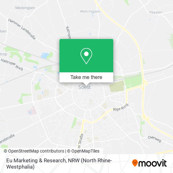 Eu Marketing & Research map