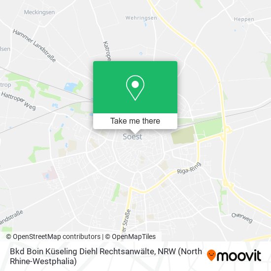 Bkd Boin Küseling Diehl Rechtsanwälte map