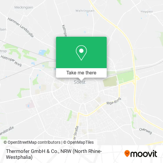 Thermofer GmbH & Co. map