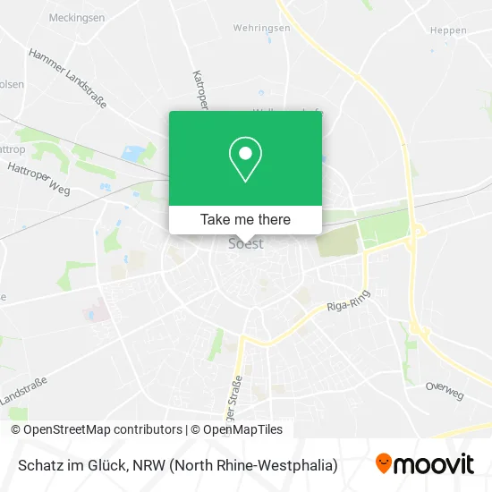Карта Schatz im Glück