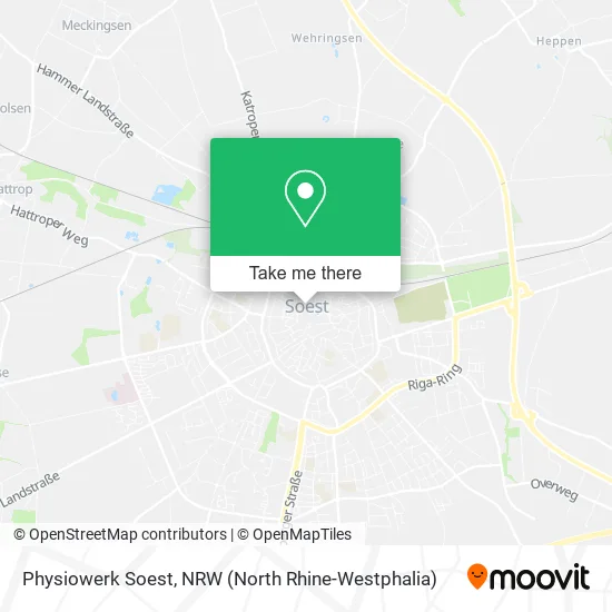 Карта Physiowerk Soest