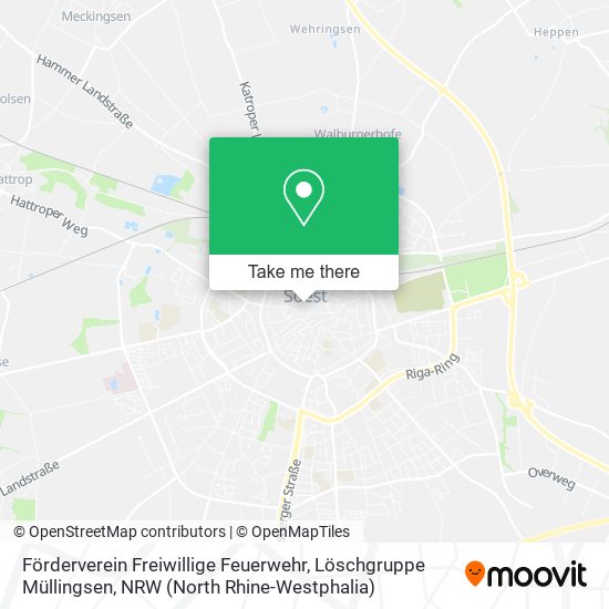 Förderverein Freiwillige Feuerwehr, Löschgruppe Müllingsen map