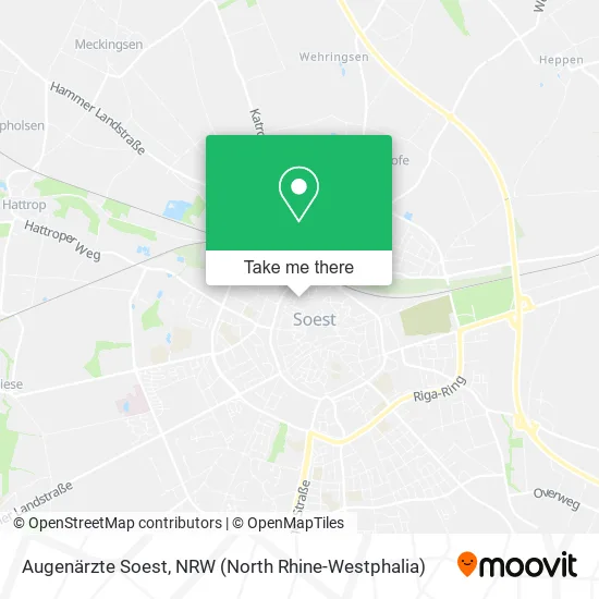 Карта Augenärzte Soest