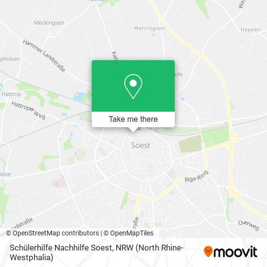 Schülerhilfe Nachhilfe Soest map