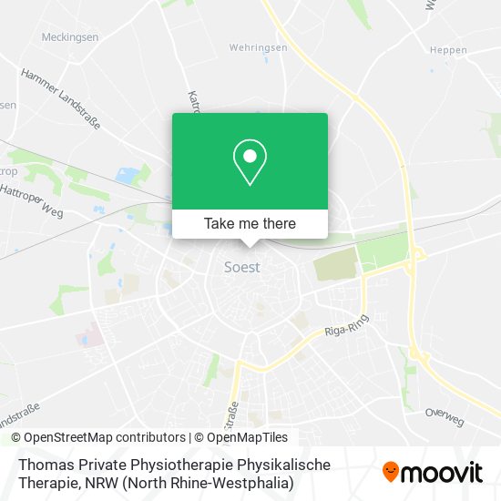 Thomas Private Physiotherapie Physikalische Therapie map
