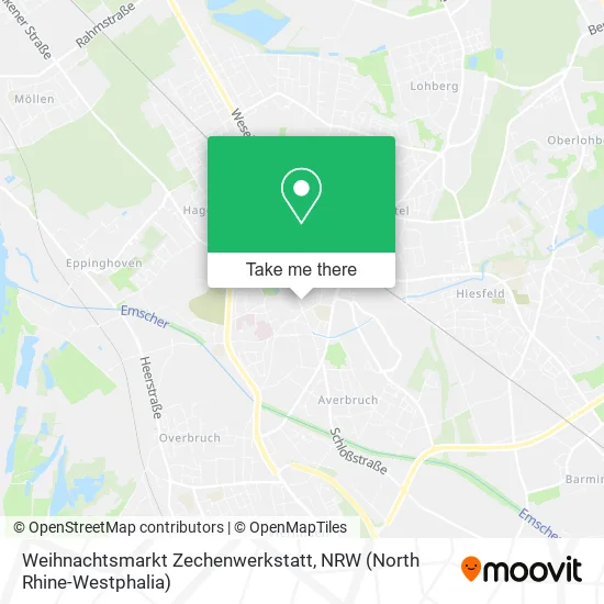 Карта Weihnachtsmarkt Zechenwerkstatt