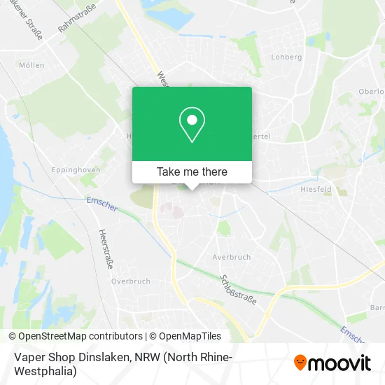 Карта Vaper Shop Dinslaken