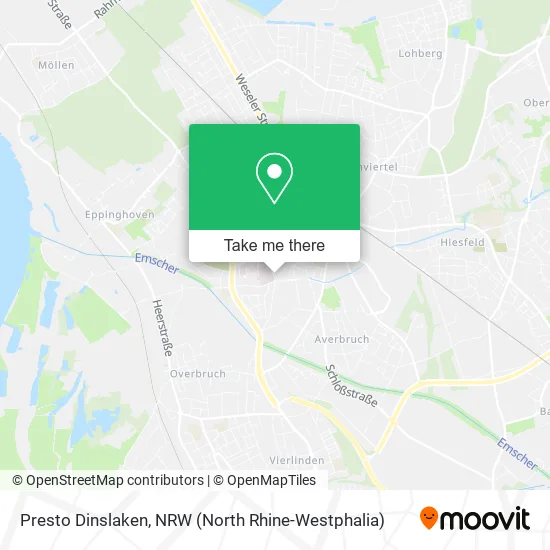 Карта Presto Dinslaken