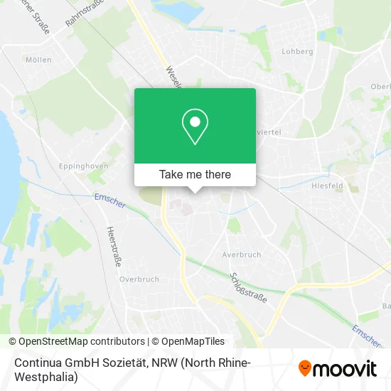 Карта Continua GmbH Sozietät