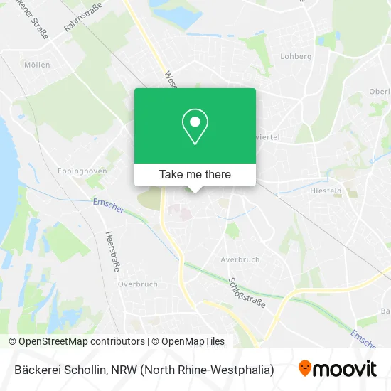 Bäckerei Schollin map