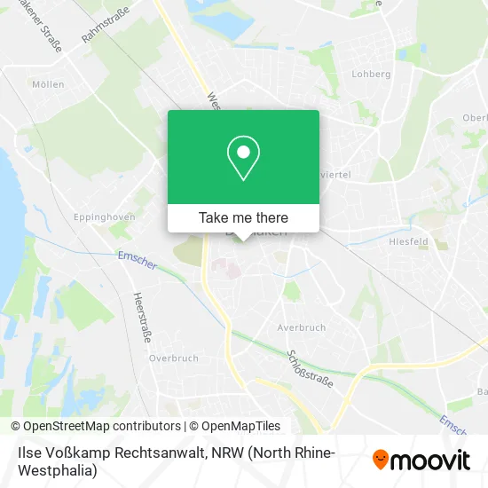 Карта Ilse Voßkamp Rechtsanwalt