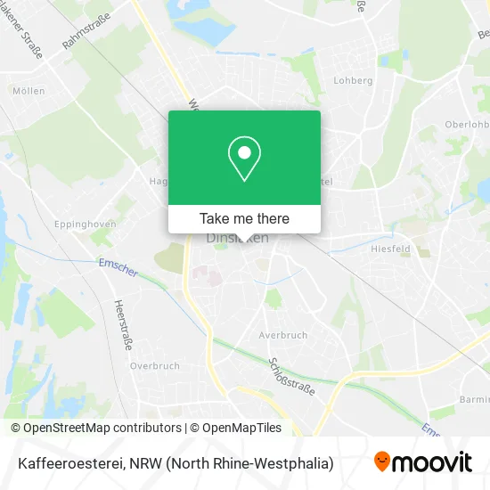 Карта Kaffeeroesterei