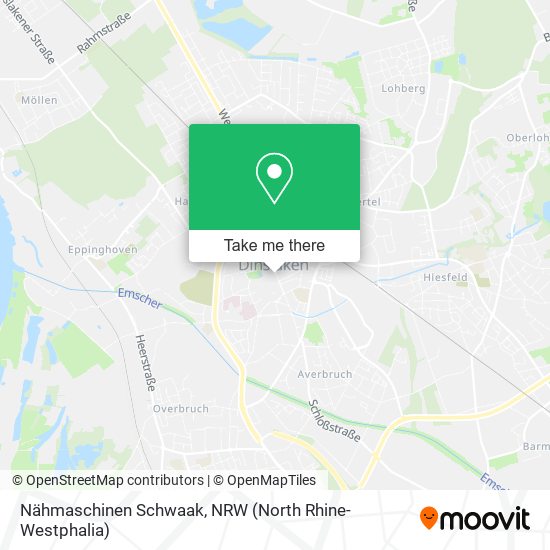 Nähmaschinen Schwaak map