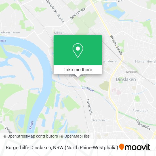 Bürgerhilfe Dinslaken map