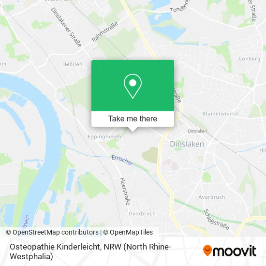 Карта Osteopathie Kinderleicht