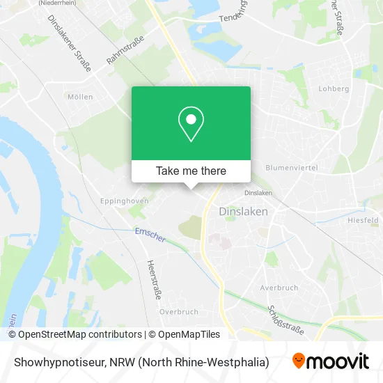 Карта Showhypnotiseur