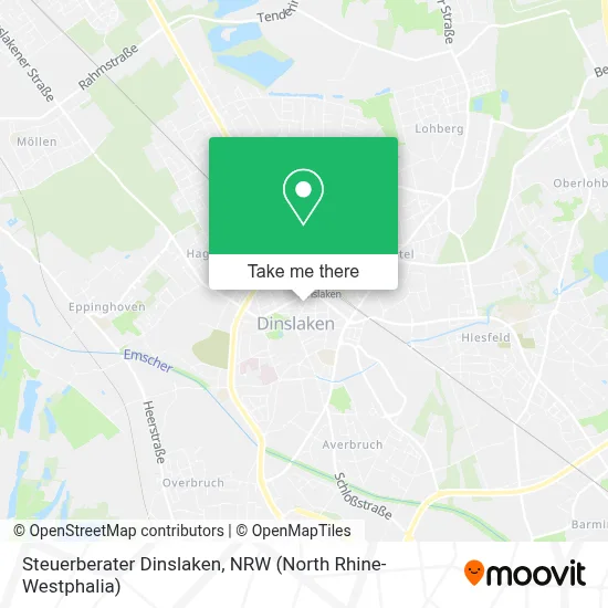 Steuerberater Dinslaken map